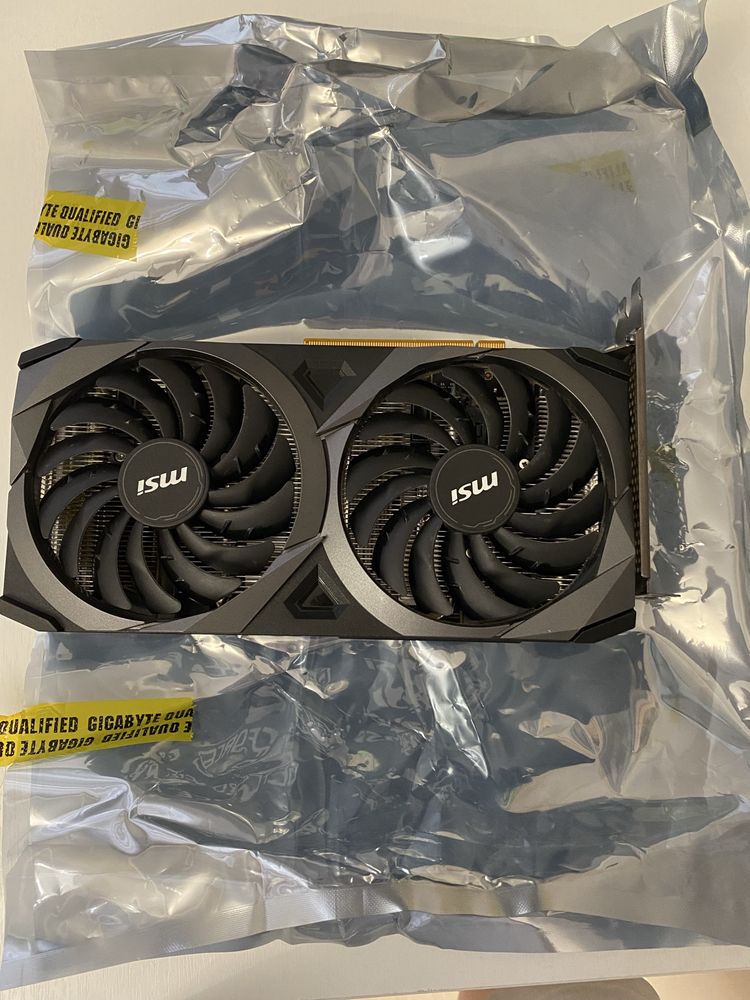 MSI GeForce RTX 3060 VENTUS 2X OC 12GB — отличное состояние