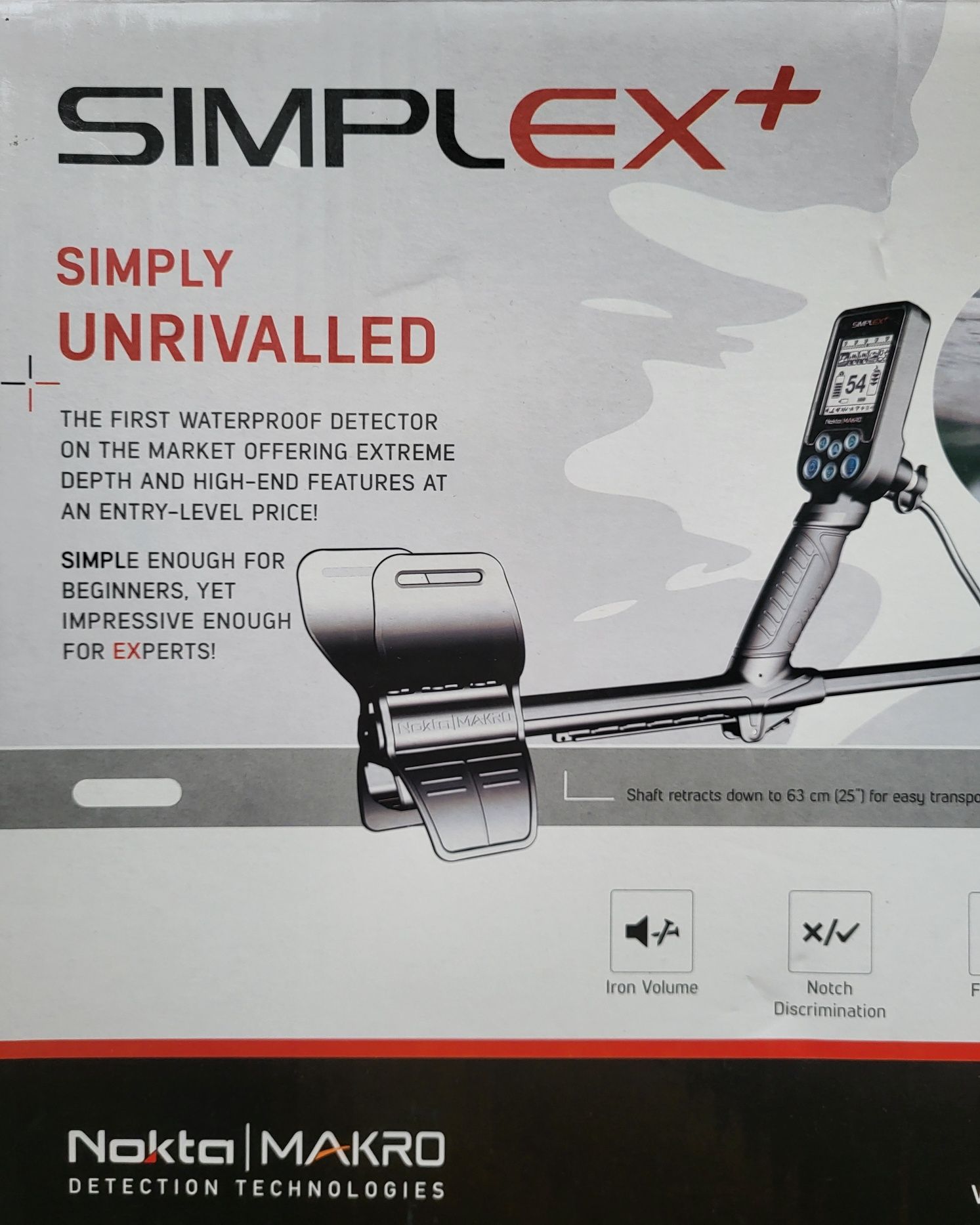 Металлоискатель Nokta Makro SIMPLEX+