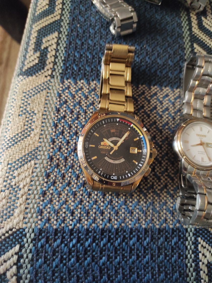 Часы Orient, Seiko, Tissot