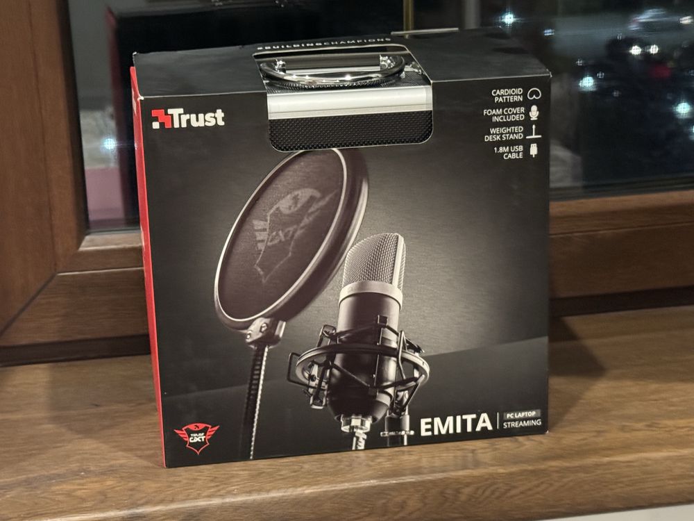 Микрофон Trust GXT 252 Emita Streaming Microphone