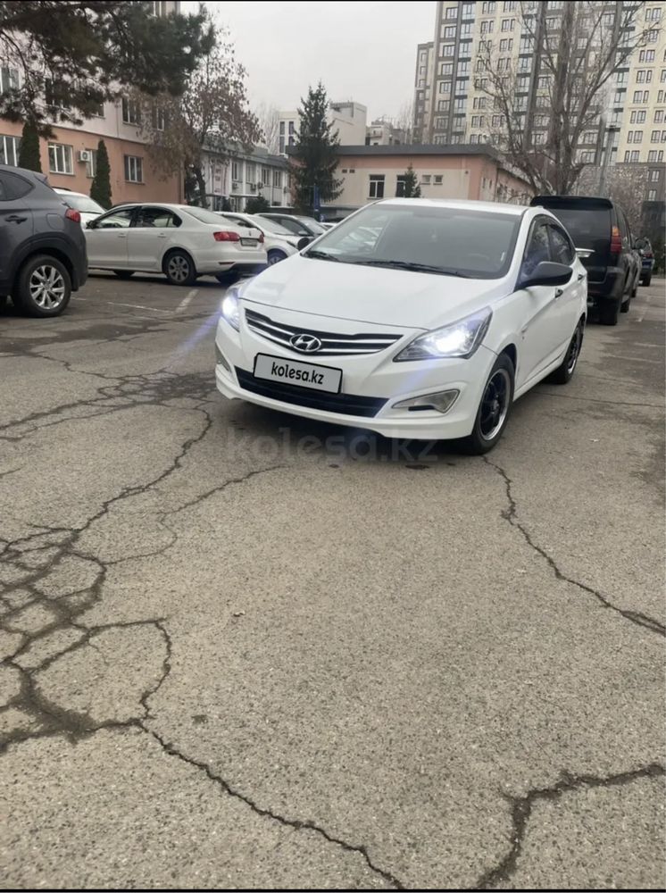 Hyundai accent 2015 года 1.6. Без первоначального взноса