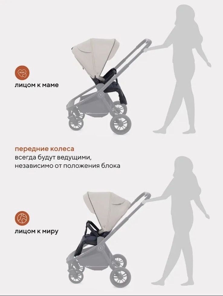 Коляска 3 в 1 состояние отличное