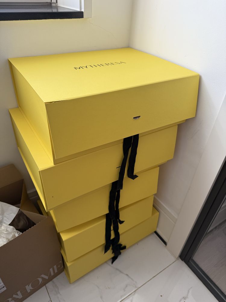 Коробка подарочная упаковка mytheresa разных размеров новые