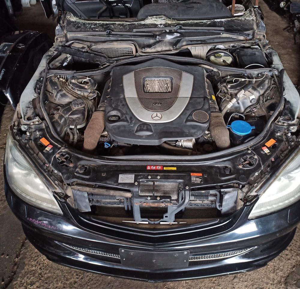 Авторазбор мотор двигатель м273 акпп Мерседес бенс mercedes benc w221