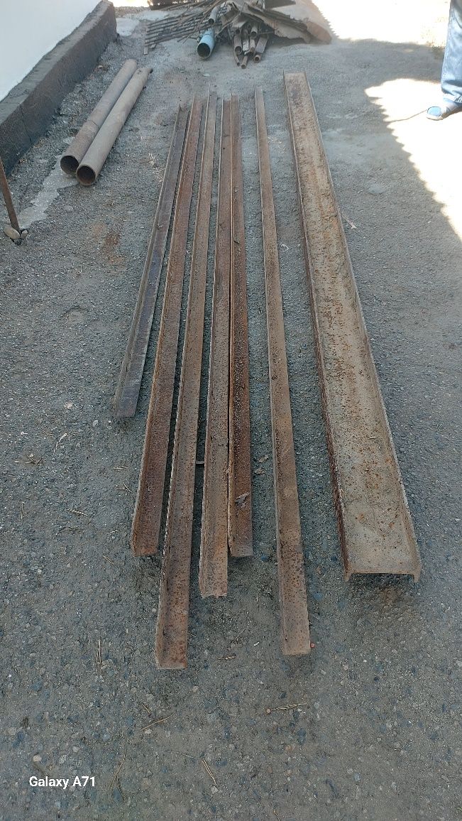 Продам швелер и угольники б/у