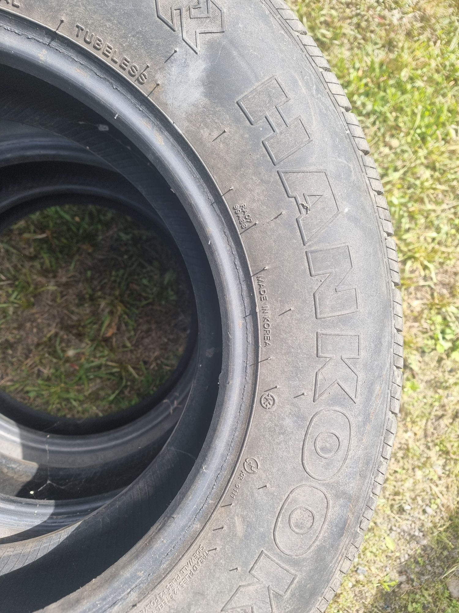 HANKOOK Шины 3 шт б/у