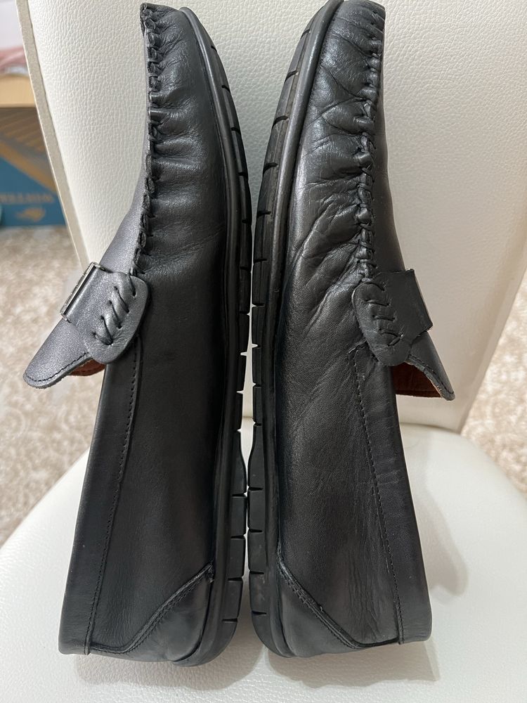 Туфли кожаные G Armani