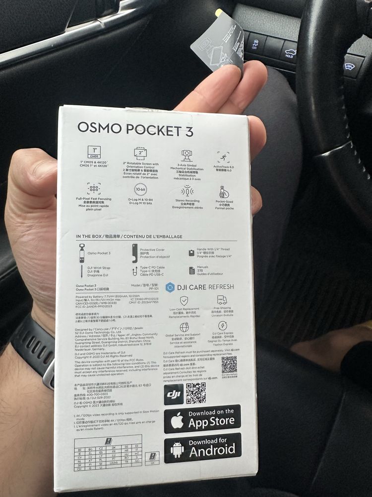 Продам экшн камеру DJI osmo