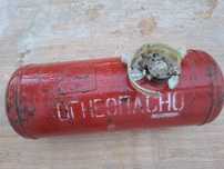Газ баллон сстылымда