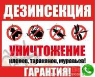 Дезинфекция от 10 тысяч с гарантией