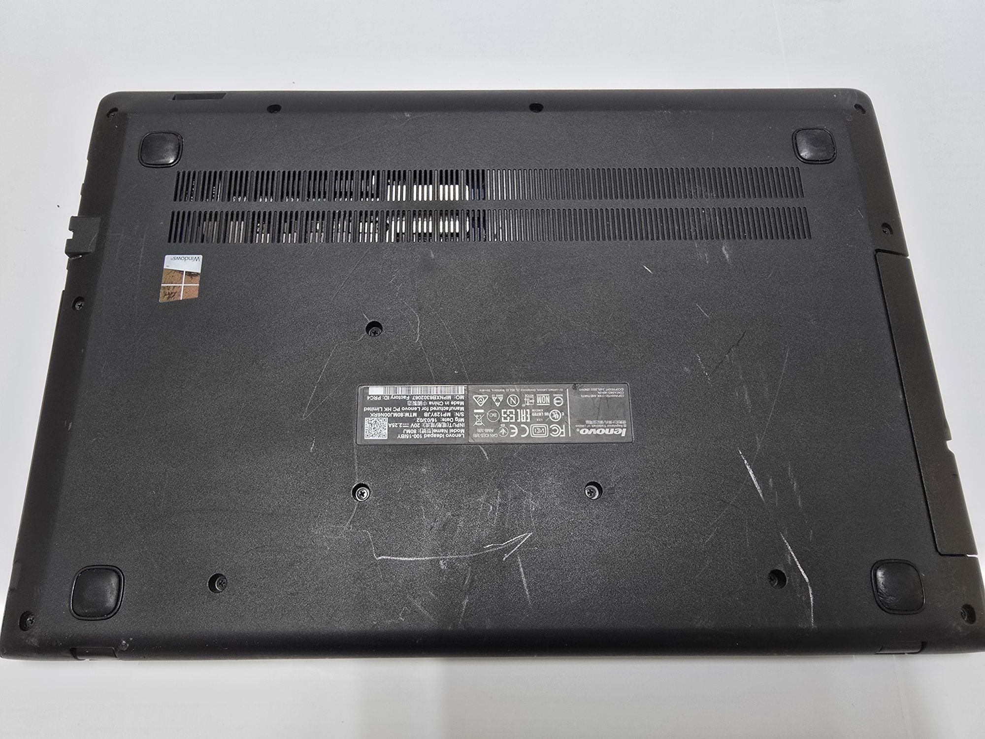 Ноутбук lenovo 100-15IBY