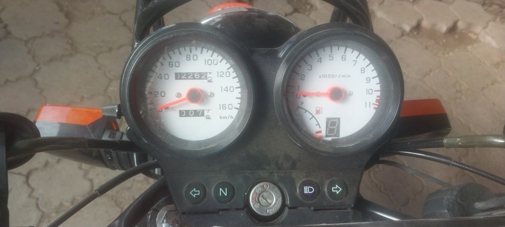Мотоцикл в хорошем состоянии