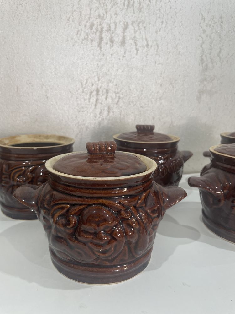 Мантоварка Советская СССР, Горшки керамика