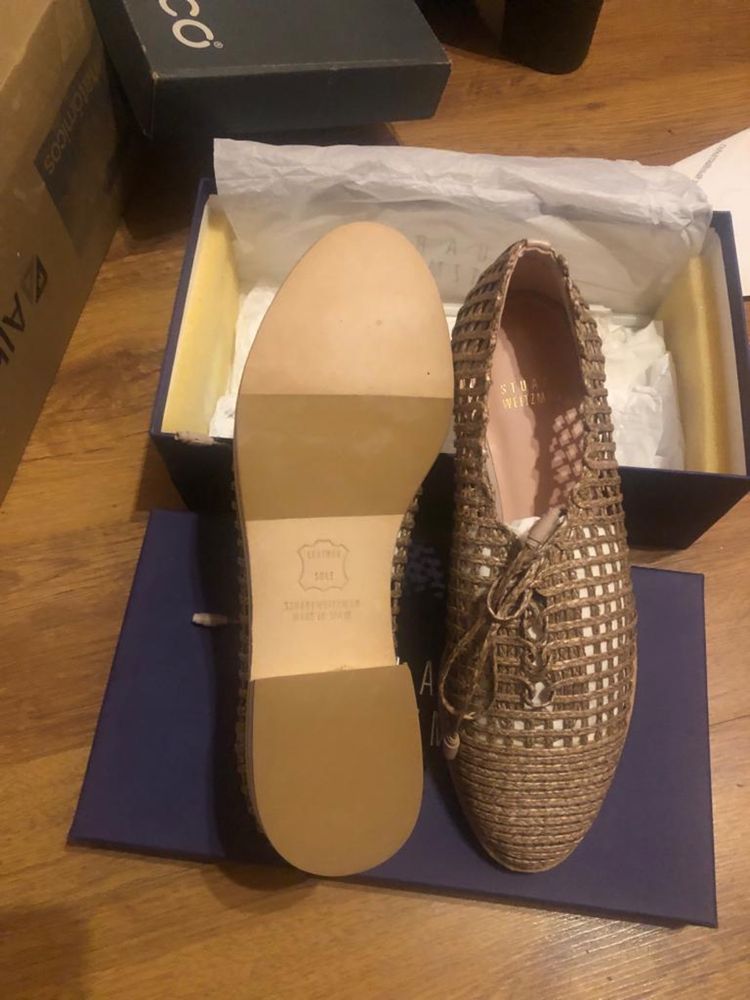 Стильные лоферы Stuart Weitzman 38 размер