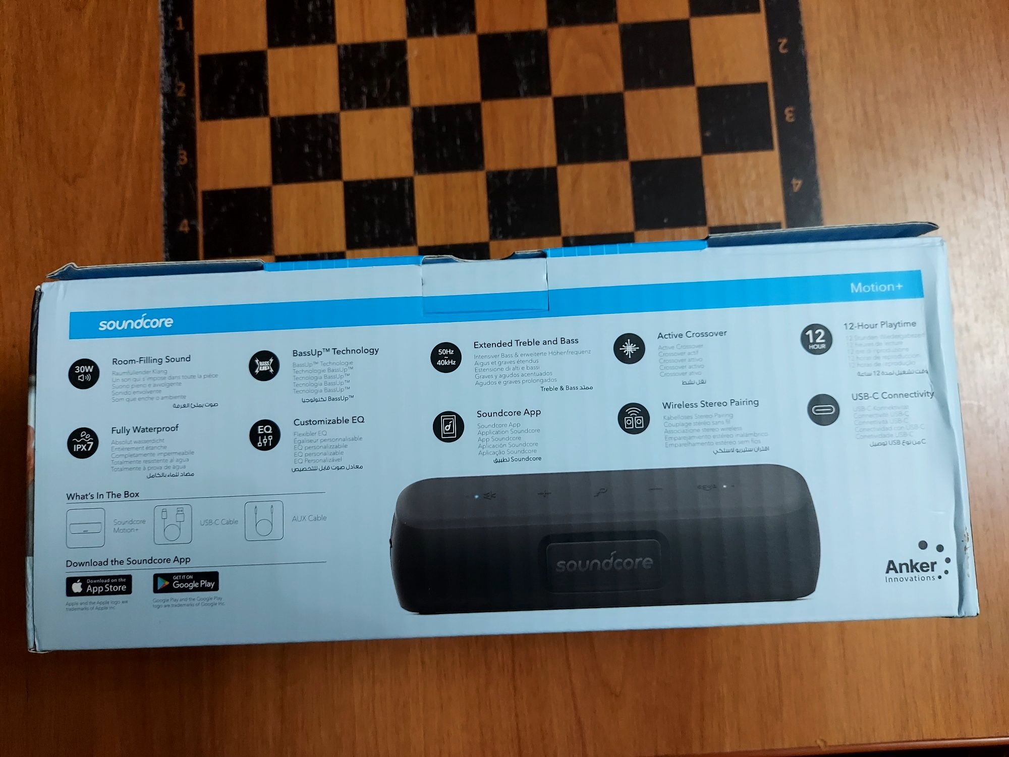 Anker Soundcore Motion + блютуз колонка