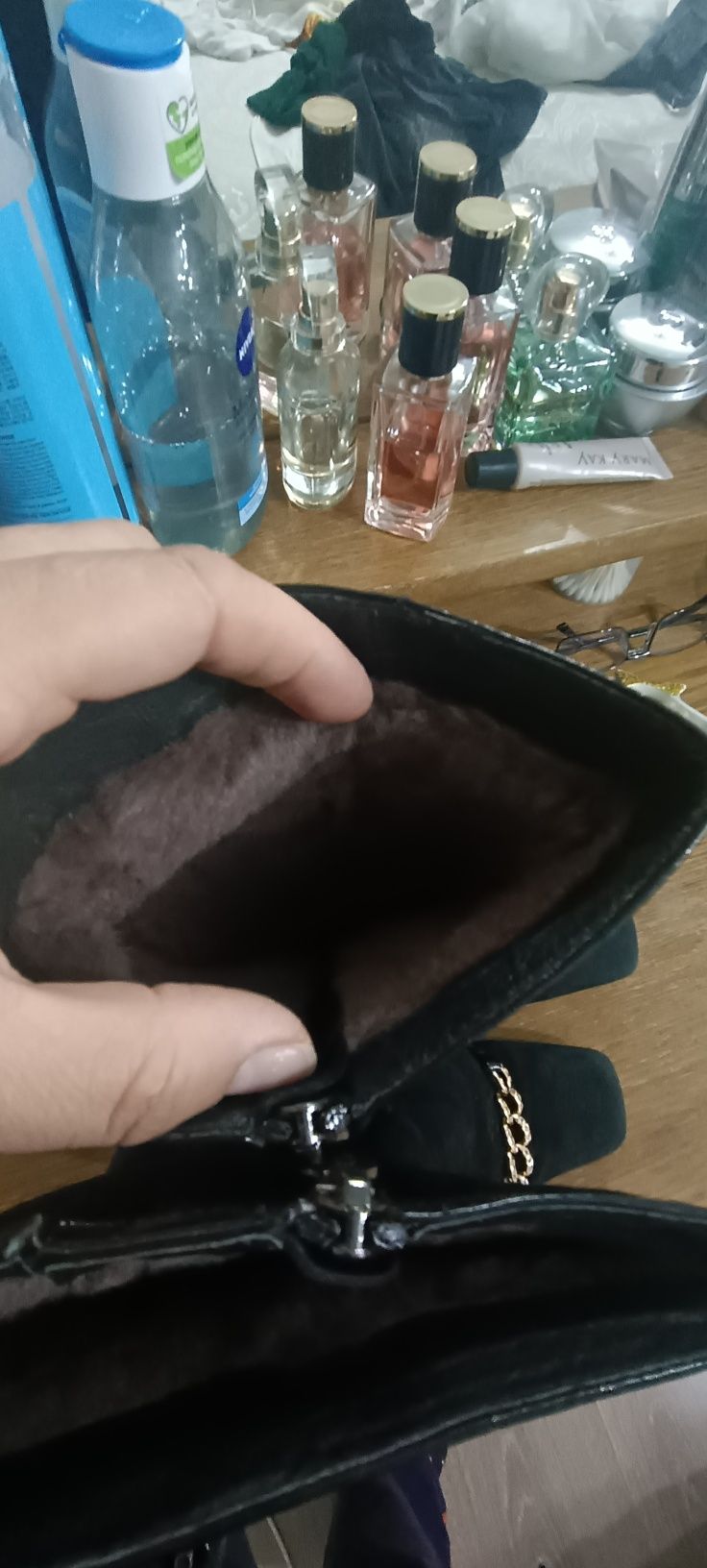 Зимние женские полусапожки сапоги