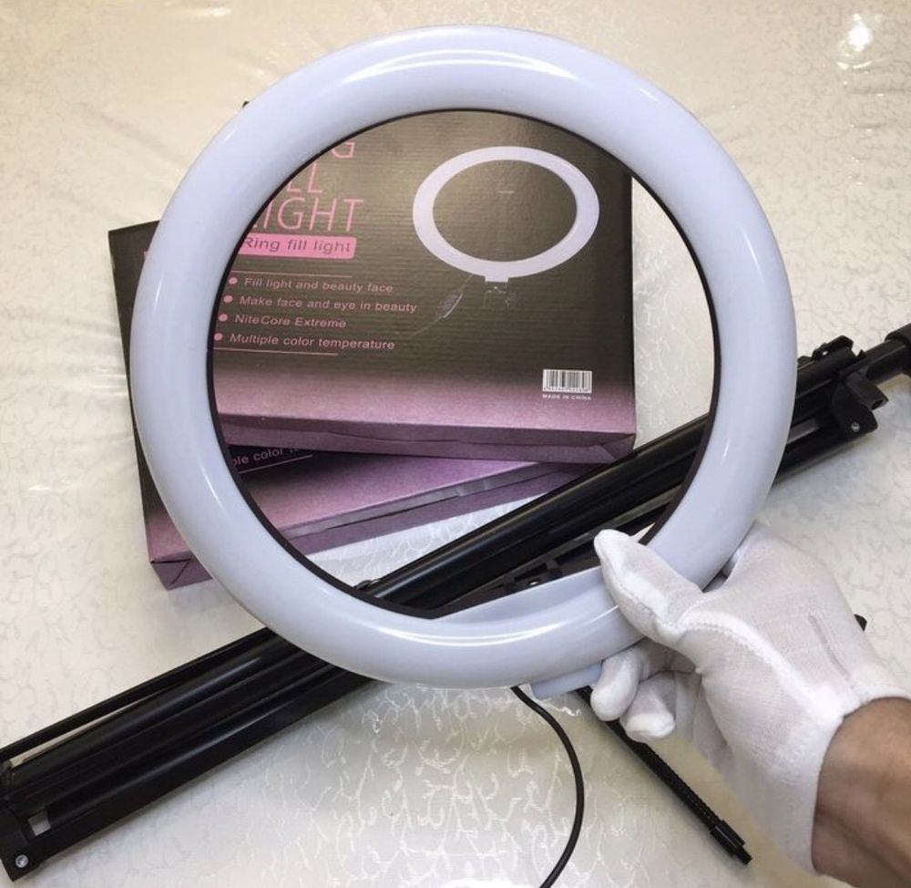 Акция! Кольцевая Led Лампа 26см