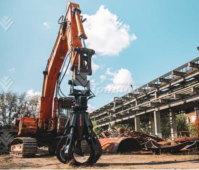 Грейфер для экскаватора CAT Hitachi SANY XCMG (Многолепестковые)
