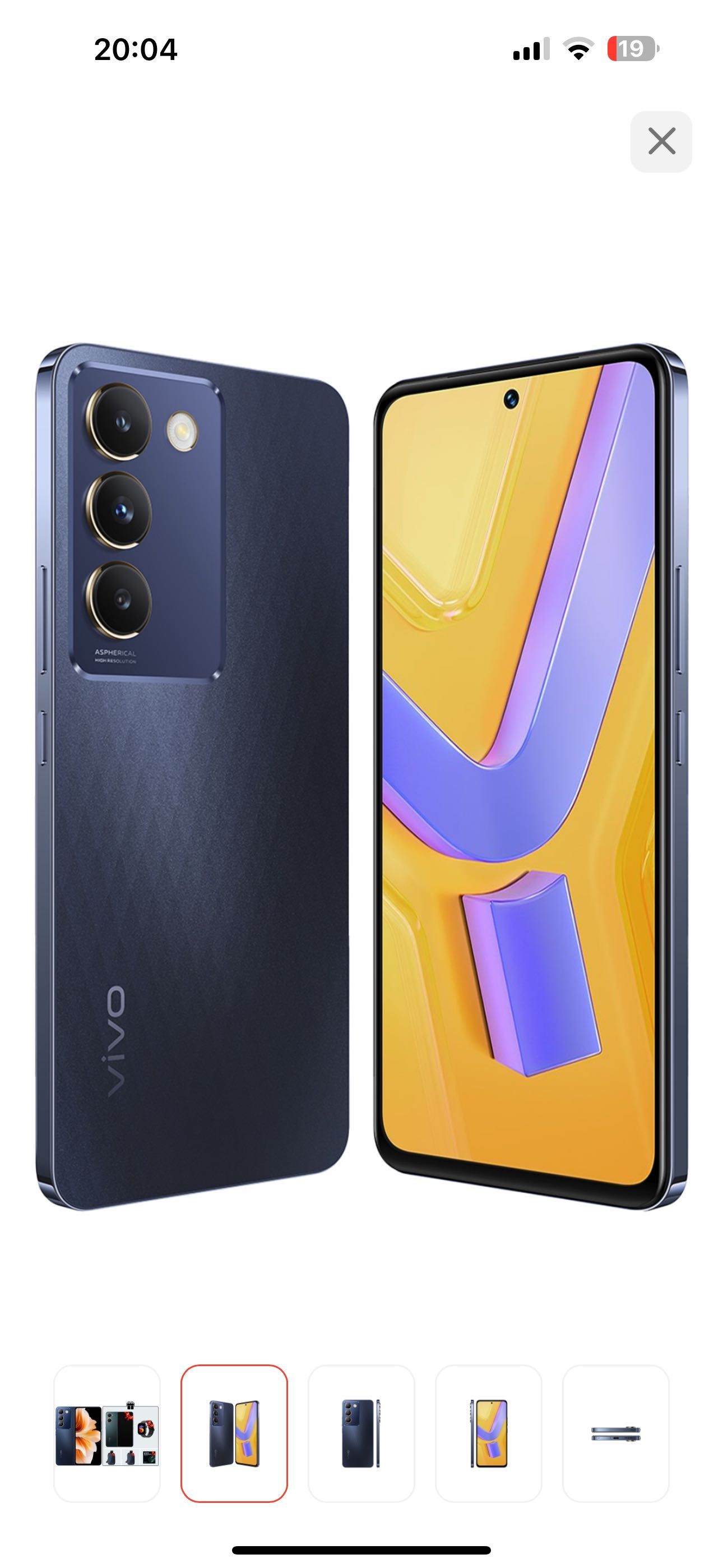 Продам VIVO Y 28