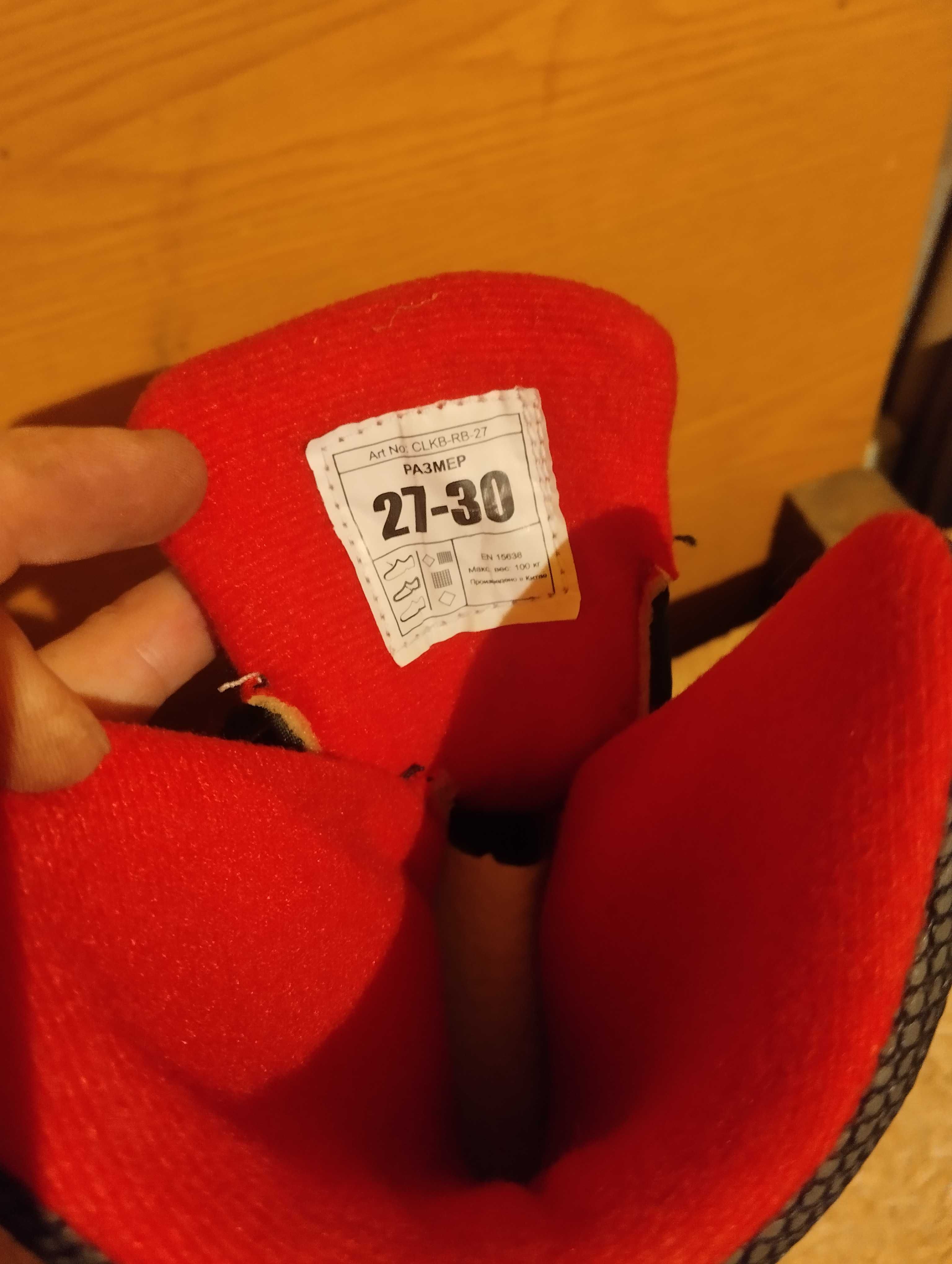 Продам коньки детские, размер 27-30