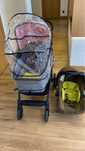 Kinderkraft коляска 0+ до 3 лет и автокресло Graco