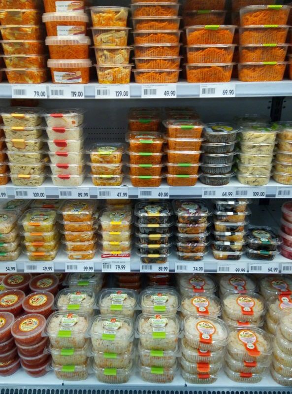 Салаты и закуски для продажи