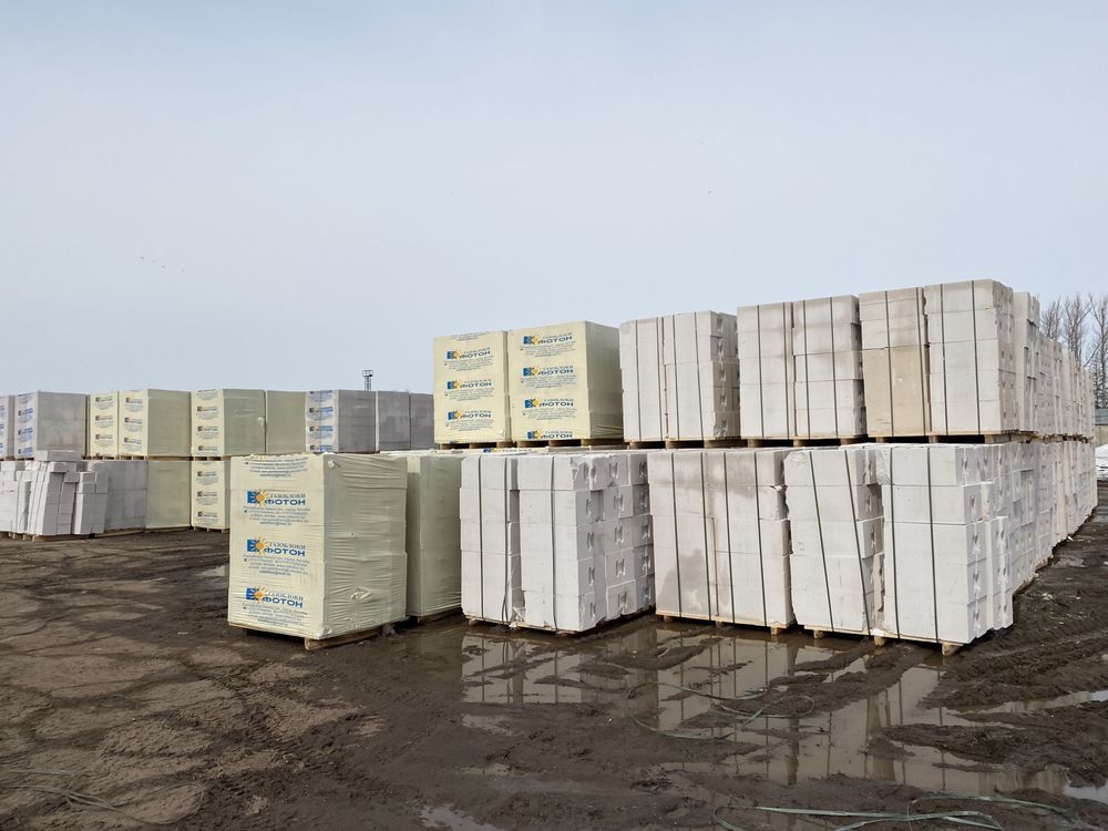 Газоблоки/ Газобетон ФОТОН Актобе. Газоблок Коттедж ИП TARAL