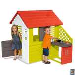 Игровой детский  домик с кухней, красный 810713 Smoby