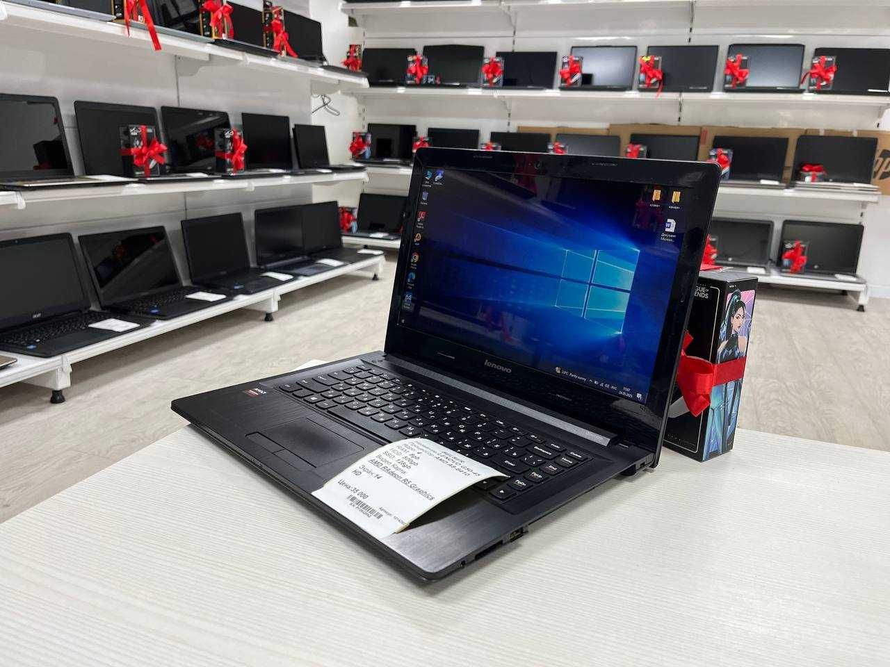 Бюджетный ноутбук LENOVO AMD A8/ОЗУ 8/SSD 128+HDd 500/