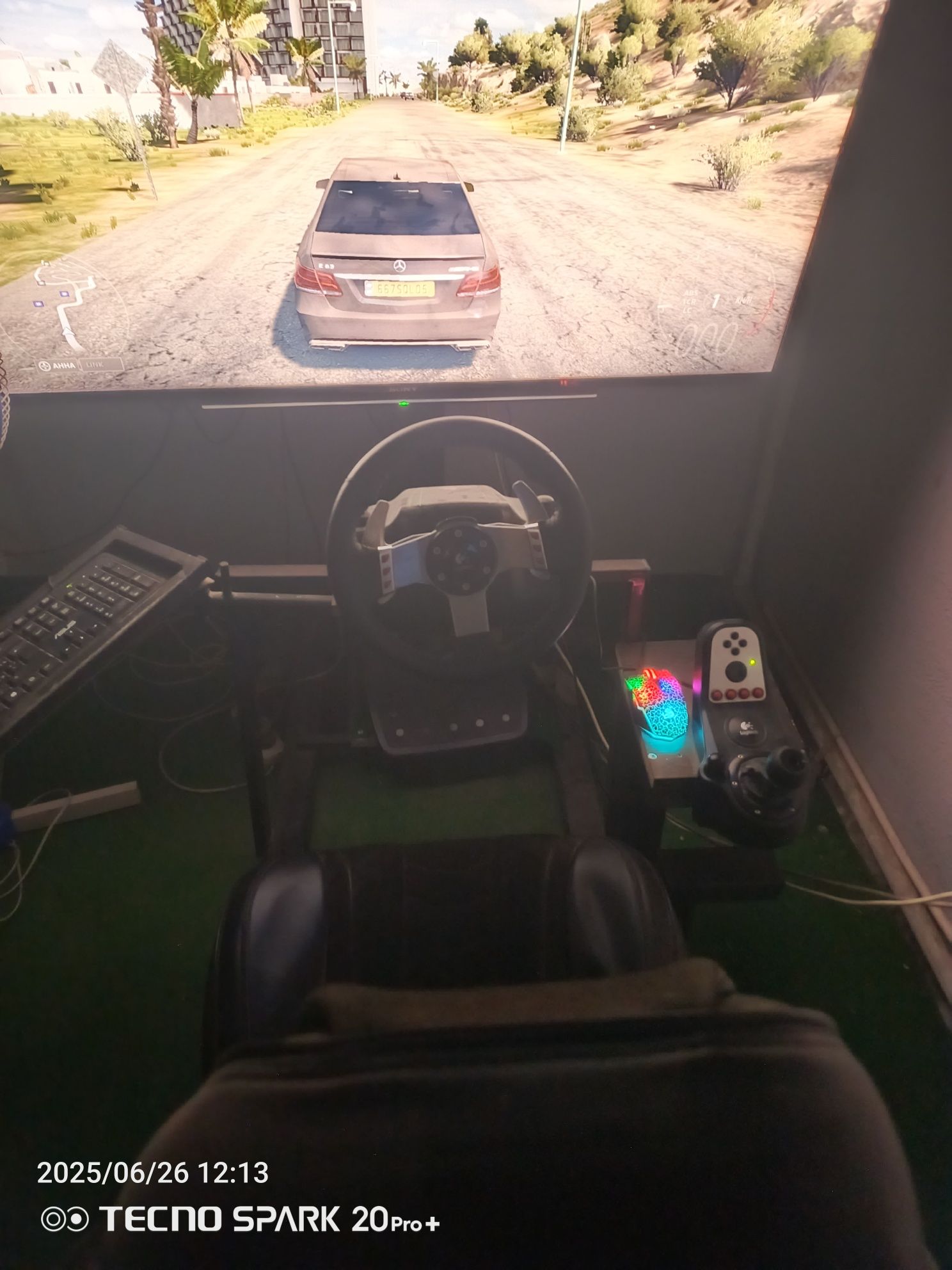 Продаётся кокпит и Игровой руль с игравым компьютерм комплекте