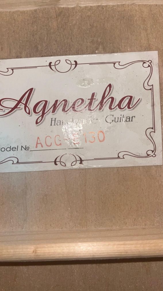 Гитара Agnetha ACG E130