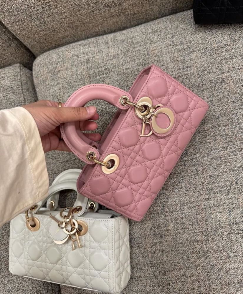 Сумочка розовая DIOR