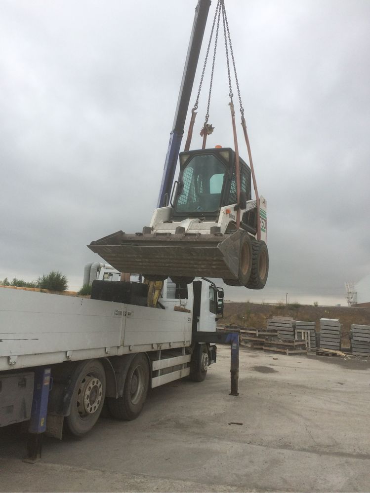 Услуги мини-погрузчика Bobcat