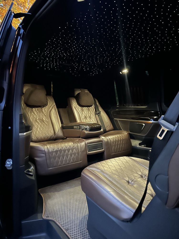 Прокат аренда минивэнов микроавтобусов V class VIP