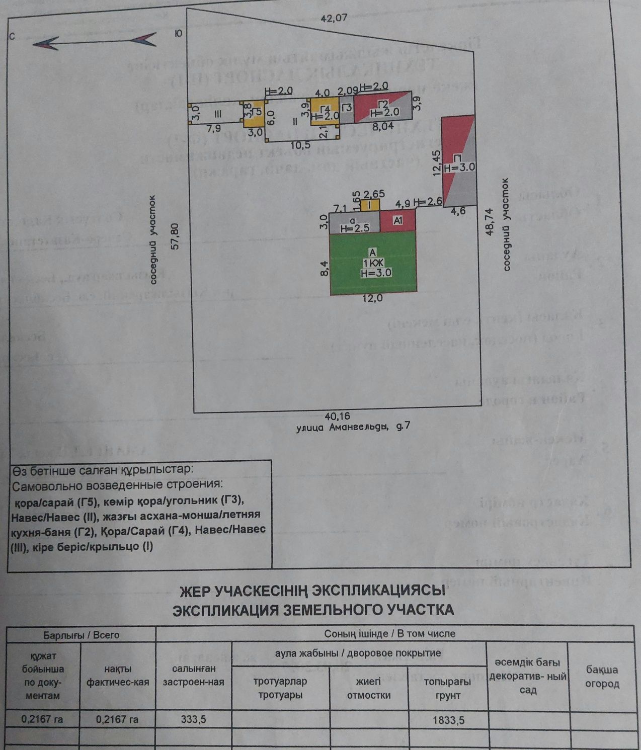 Продется большой дом в с. Бесколь