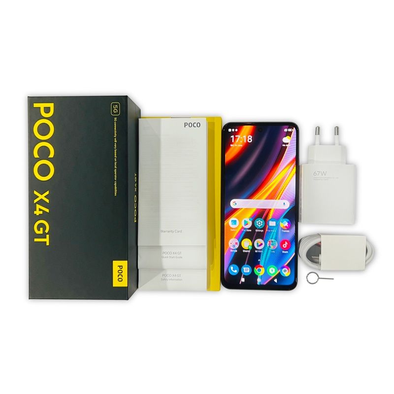 Poco X4 GT 8 ГБ/128 ГБ серебристый
