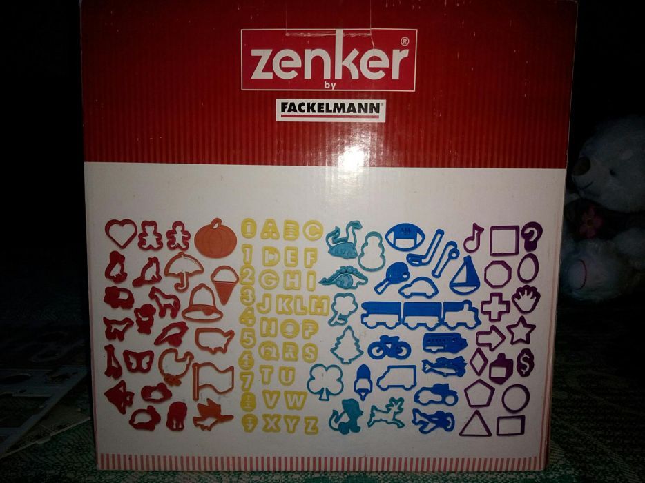 Формы для печенья zenker 100 шт.в наборе