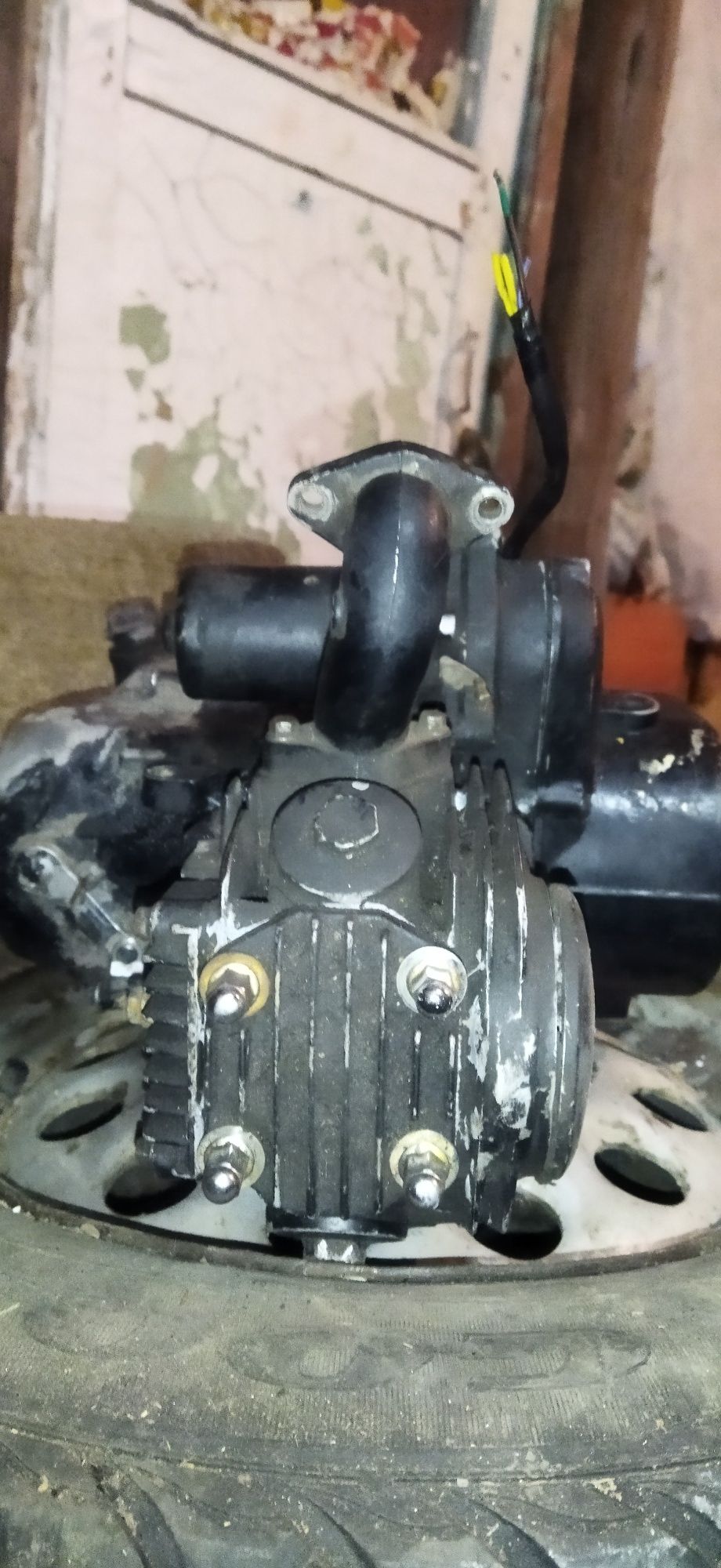 Двигатель альфа 110сс