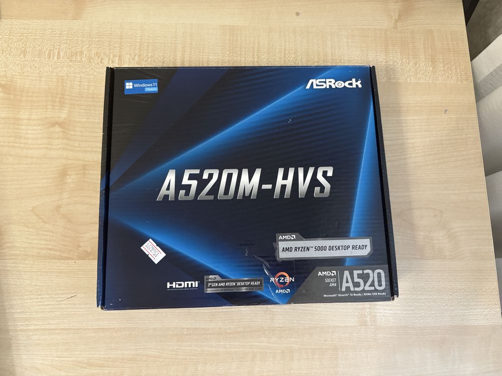 Материнская плата AsRock A520M-HVS
