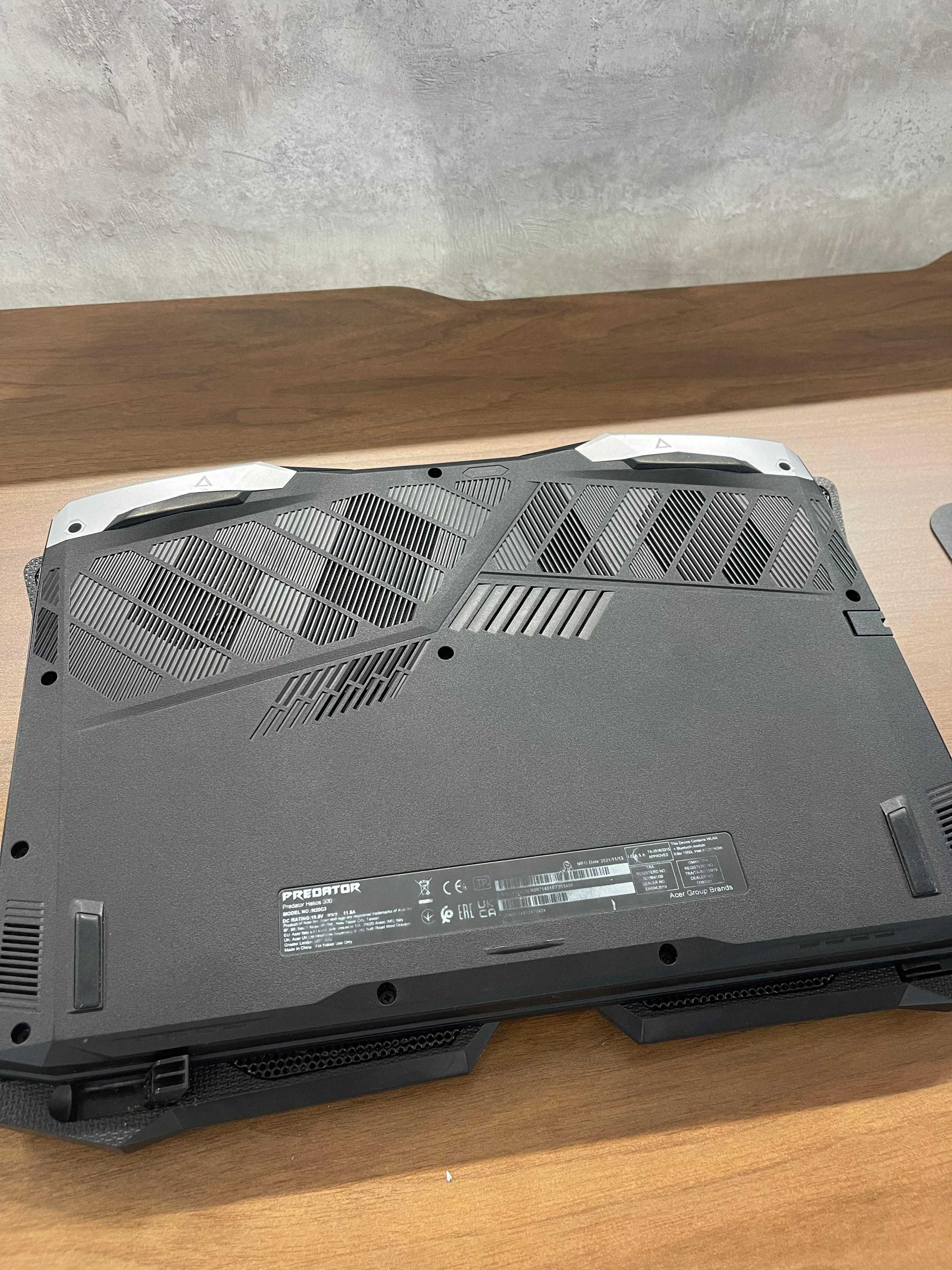 Игровой ноутбук Acer Predator Helios 300 |  RTX 3060