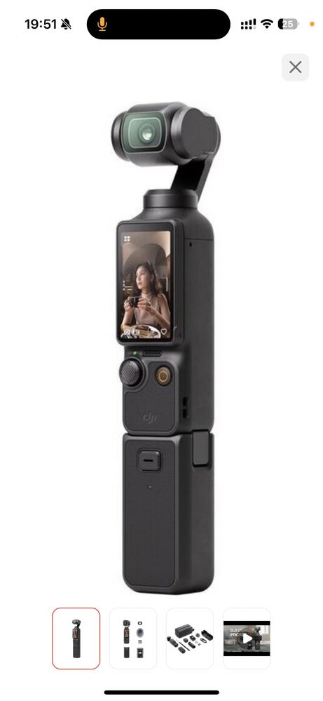 Экшн камера DJI Pocket 3 Creator Combo