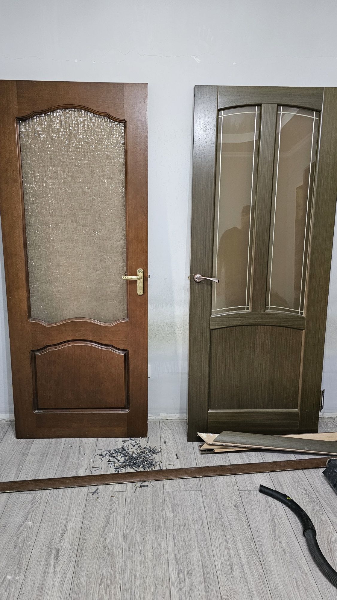 Продам двери б/у в хорошем состоянии