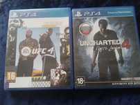 UFC4 UNCARTED4 продажа игр пс4