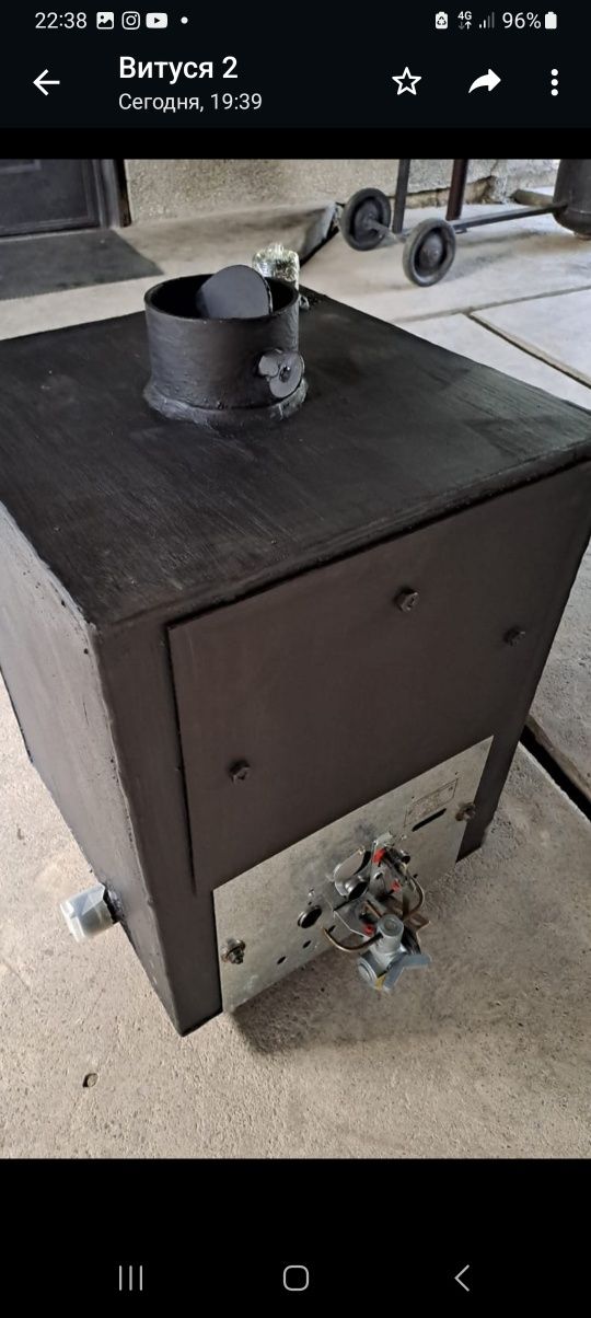 Газовый котел новый