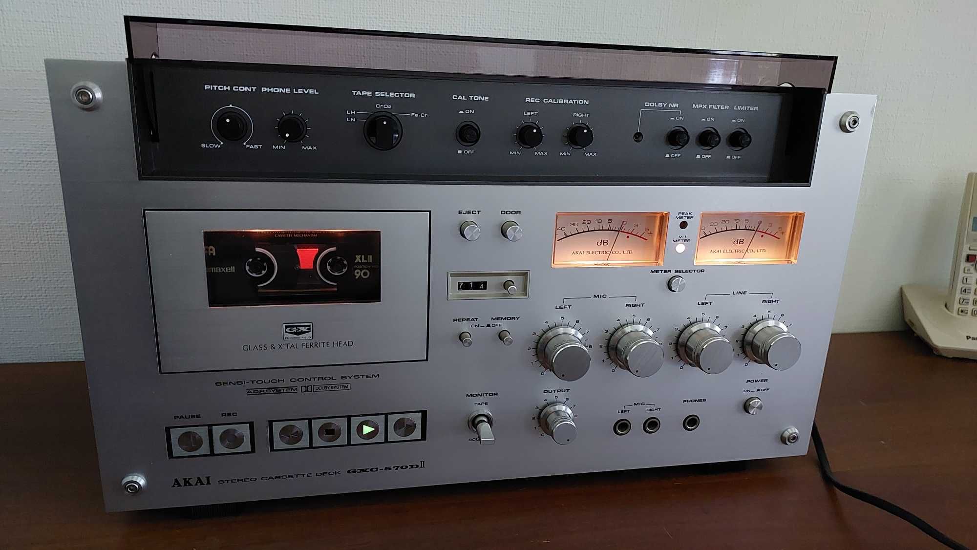 Кассетная дека AKAI GX73  GXC57O  GXC750