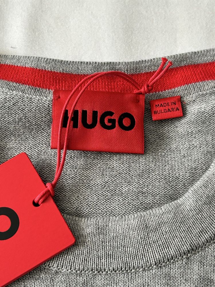 HUGO! Хлопковый мужской пуловер
