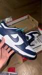 nike dunk low midnight navy