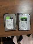 HDD 4tb SEAGATE два жетского диска