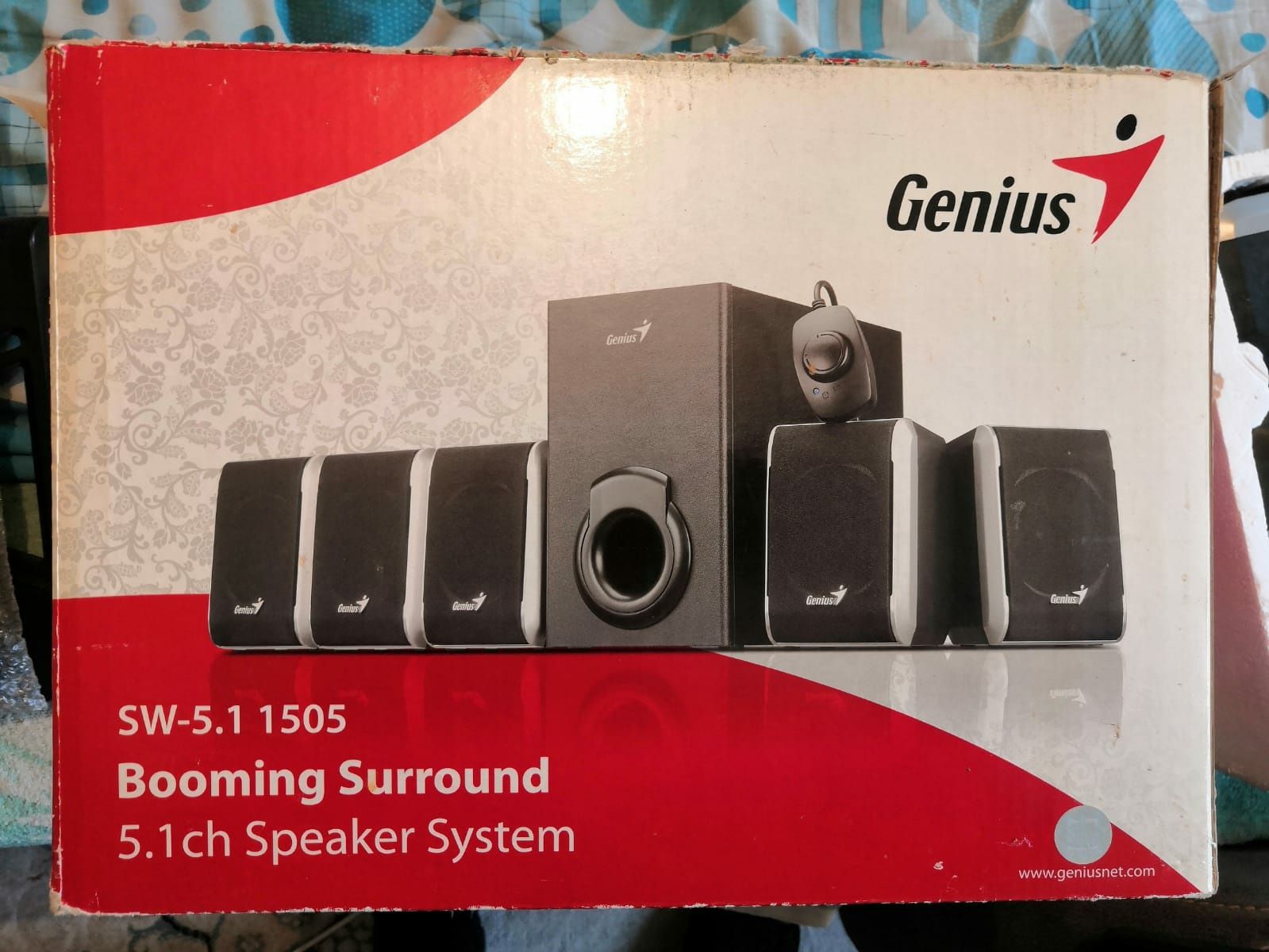 Продам саб, колонки GENIUS (система)
