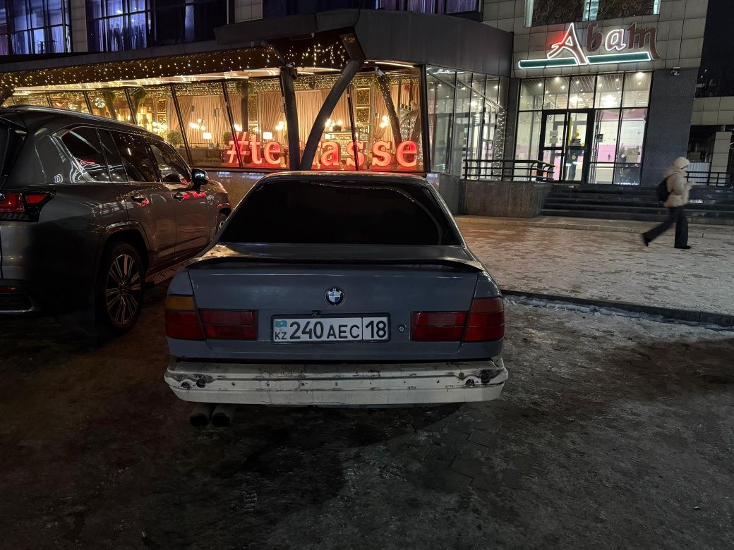 БМВ 525 пушка 92 года